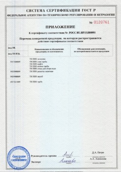2020.02.06 Красноярск - Приложение 1 к сертификату изделия системы водосточной.