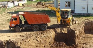 Котлован для дома Красноярск, цена от 308 руб./м3.