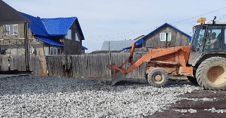 Отсыпка участка Красноярск, цена от 205 р./куб.