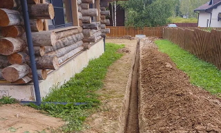 Ручная копка траншей в Красноярске - цена от 922 руб. - 2Землекопа-Крс