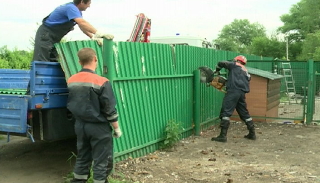 Демонтаж ограждений в Красноярске по цене от 973 руб. | 2Землекопа-Крс